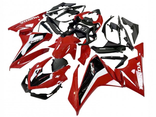 2022-2023 Honda CBR500R Motorcycle Fairing - Red White Black Canada