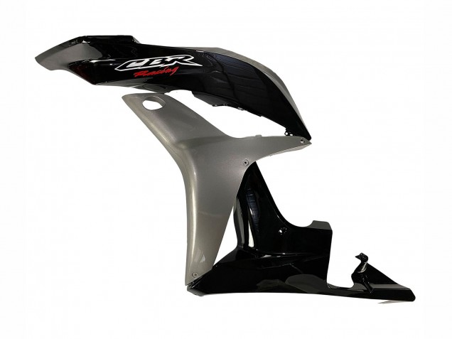 2007-2008 Honda CBR600RR Motorcycle Fairing Kits - Silver Glossy Black Canada