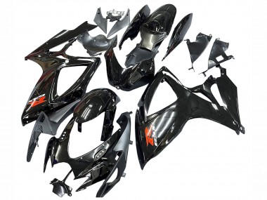 2006-2007 Suzuki GSXR 600 / GSXR 750 Motorcycle Fairings - Glossy Black Silver Red Canada