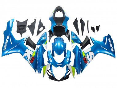 2011-2024 Suzuki GSXR 600 / GSXR 750 Motorcycle Fairings - Light Blue Green White Red Canada