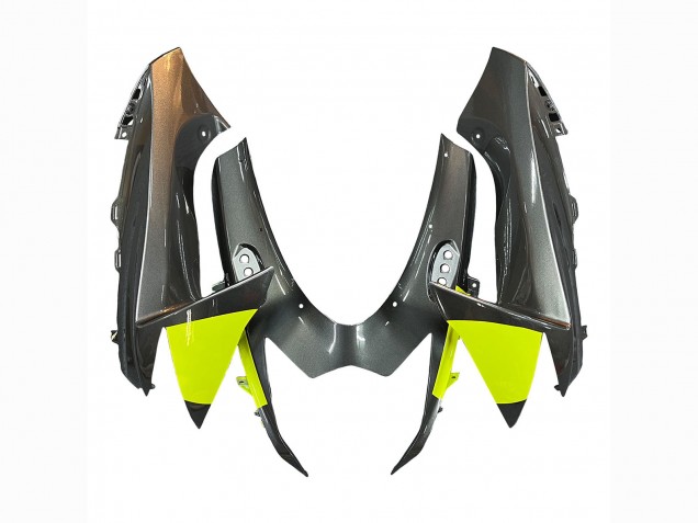 2011-2024 Suzuki GSXR 600 / GSXR 750 Motorcycle Fairings - Silver Yellow Black Canada