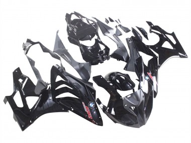 2009-2014 BMW S1000RR Motorcycle Fairing - Glossy Black Canada