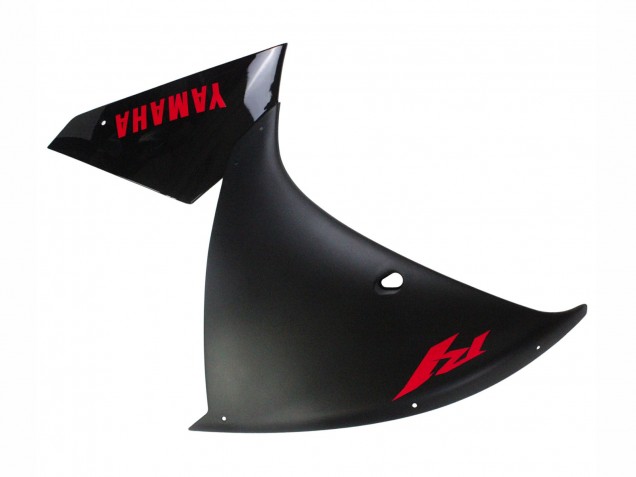 2009-2011 Yamaha YZF 1000 R1 Motorcycle Fairing - Matte Black Red Decal Canada