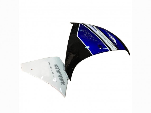 2012-2014 Yamaha YZF 1000 R1 Motorcycle Fairing - White Blue Black Canada