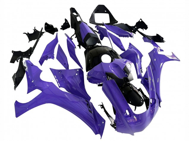2020-2025 Yamaha YZF 1000 R1 Motorcycle Fairings - Purple Glossy Black Canada