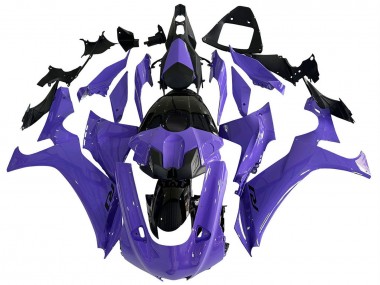 2020-2025 Yamaha YZF 1000 R1 Motorcycle Fairings - Purple Glossy Black Canada