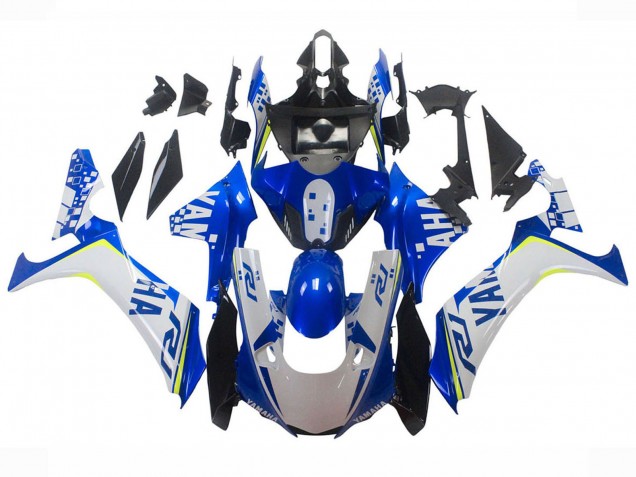 2020-2025 Yamaha YZF 1000 R1 Motorcycle Fairings - White Blue Neon Yellow Glossy Black Canada
