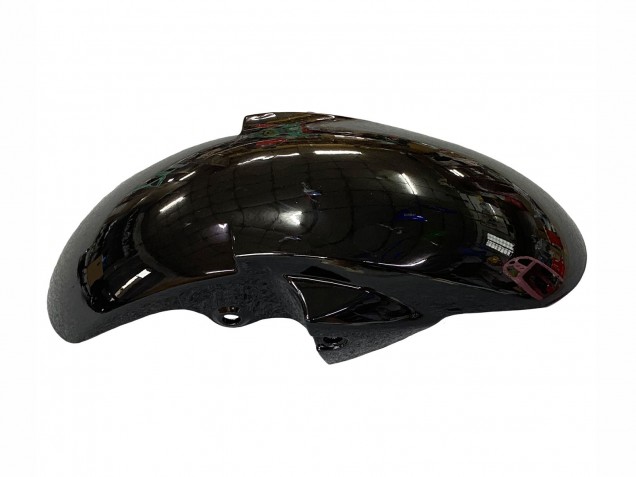 2003-2004 Yamaha YZF R6 Motorcycle Fairings - Glossy Black White Decals Canada