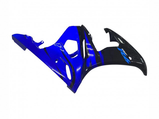 2003-2004 Yamaha YZF R6 Motorcycle Fairing - Blue Glossy Black Canada