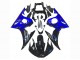 2003-2004 Yamaha YZF R6 Motorcycle Fairing - Blue Glossy Black Canada