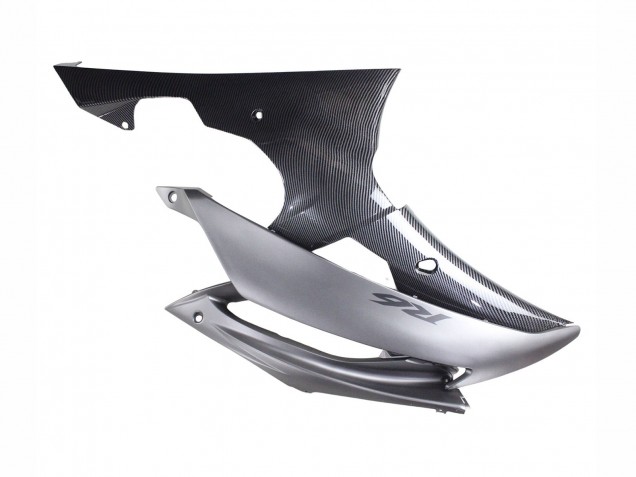 2008-2016 Yamaha YZF 600 R6 Motorcycle Fairings - Grey Black Carbon Fiber Style Canada