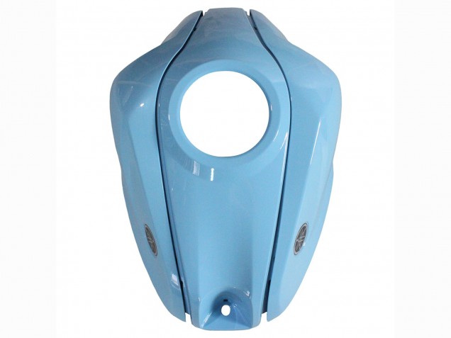 2015-2018 Yamaha YZF R3/R25 Motorcycle Fairings - Light Blue Black Yamalube 21 Canada