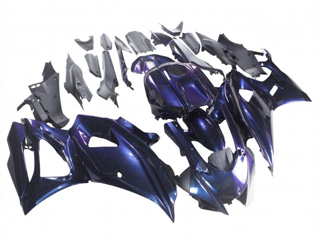 2021-2024 Yamaha YZF R7 Motorcycle Fairings - Gradient Blue Purple Canada