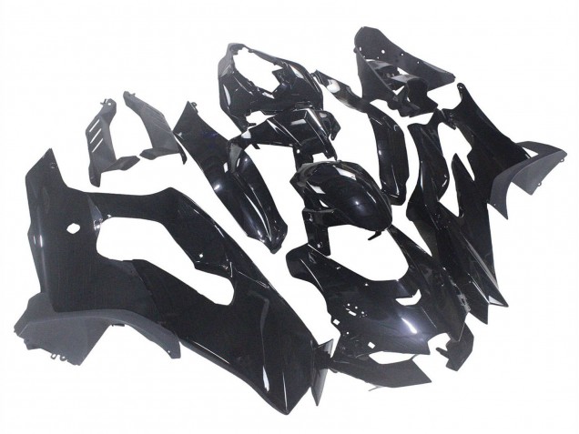 2021-2025 Kawasaki ZX10R Motorcycle Fairings - Glossy Black Canada
