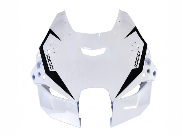 2021-2025 Kawasaki ZX10R Motorcycle Fairings - White Black Canada