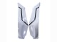 2021-2025 Kawasaki ZX10R Motorcycle Fairings - White Black Canada