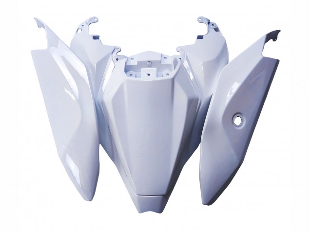 2021-2025 Kawasaki ZX10R Motorcycle Fairings - White Black Canada