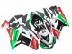 2007-2008 Kawasaki ZX6R Motorcycle Fairings - Green Red Canada