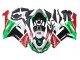 2007-2008 Kawasaki ZX6R Motorcycle Fairings - Green Red Canada