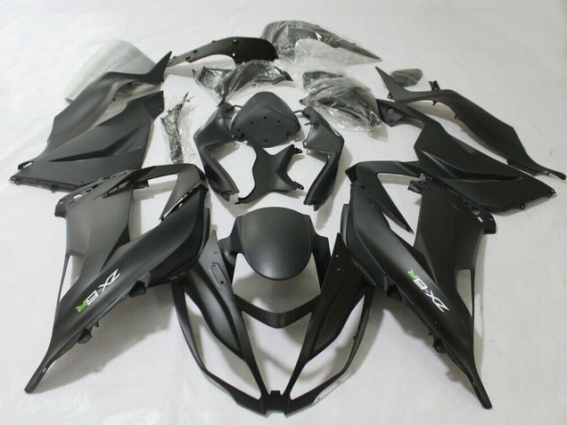 2013-2018 Kawasaki ZX6R Motorcycle Fairing - Matte Black Canada