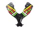 2013-2017 Kawasaki EX300 Motorcycle Fairings - Glossy Black Yellow Red Green Blue White Canada
