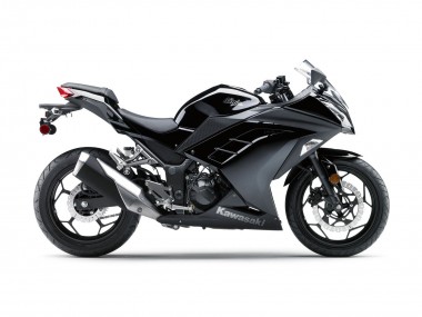2013-2024 Kawasaki EX300 Motorcycle Fairing - Glossy Black Matte Black Canada