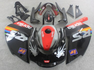 2000-2005 Aprilia RS125 Motorcycle Fairings - Black Red Silver Canada