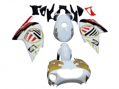 2000-2005 Aprilia RS125 Motorcycle Fairings - White Yellow Red Canada