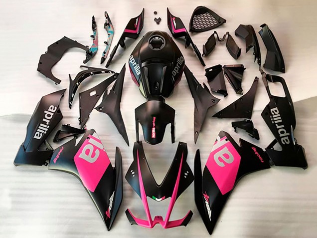 2006-2011 Aprilia RS125 Motorcycle Fairings - Matte Black Pink Canada