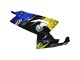 2006-2011 Aprilia RS125 Motorcycle Fairings - Blue Yellow Black Shark Canada