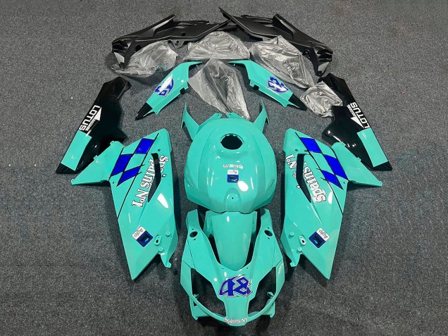 2006-2011 Aprilia RS125 Motorcycle Fairings - Mint Green Spains No1 48 Canada