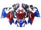2006-2011 Aprilia RS125 Motorcycle Fairings - Blue Red Canada