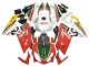 2006-2011 Aprilia RS125 Motorcycle Fairings - White Red Green Canada