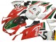 2006-2011 Aprilia RS125 Motorcycle Fairings - White Red Green Canada