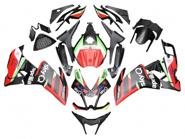 2012-2018 Aprilia RS4 50 125 Motorcycle Fairings - Red Green Black Canada