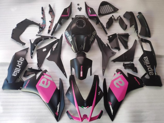 2012-2019 Aprilia RS4 50 125 Motorcycle Fairings - Pink Matte Black Canada