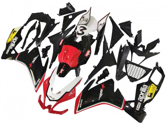 2012-2019 Aprilia RS4 50 125 Motorcycle Fairings - White Red Yellow Glossy Black Canada