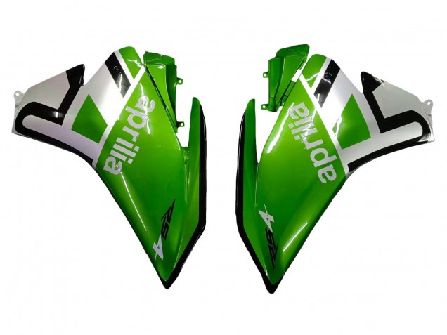 2012-2019 Aprilia RS4 50 125 Motorcycle Fairings - White Green Glossy Black Canada