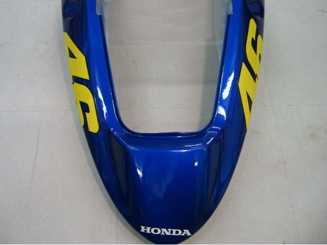 2004-2007 Honda CBR600 F4i Motorcycle Fairings - Yellow Blue White Black Nastro Azzurro Canada
