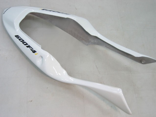 2004-2007 Honda CBR600 F4i Motorcycle Fairing - White Glossy Black Canada