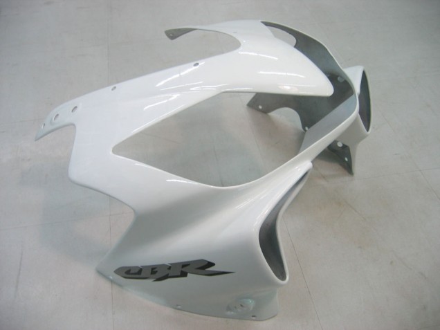 2004-2007 Honda CBR600 F4i Motorcycle Fairing - White Glossy Black Canada