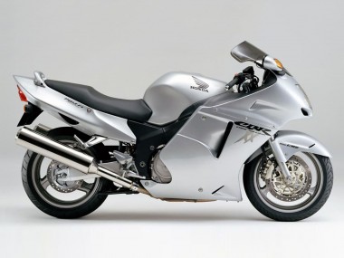 1996-2007 Honda CBR1100XX Blackbird Motorcycle Fairings - Silver Grey Canada