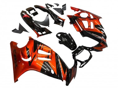 1995-1996 Honda CBR600 F3 Motorcycle Fairings - Orange Glossy Black Canada