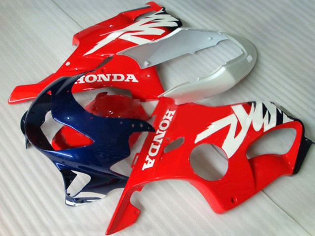 1999-2000 Honda CBR600 F4 Motorcycle Fairings - White Red Dark Blue Canada