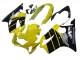 1999-2000 Honda CBR600 F4 Motorcycle Fairings - Yellow Glossy Black Canada