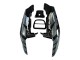 1992-1993 Honda CBR900RR 893 Motorcycle Fairings - Silver Glossy Black Canada