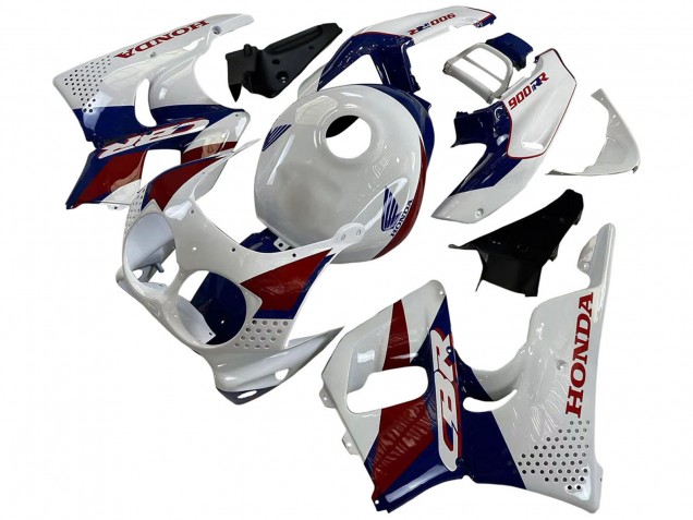 1992-1993 Honda CBR900RR 893 Motorcycle Fairings - White Red Dark Blue Canada