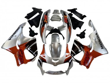1996-1997 Honda CBR900RR 893 Motorcycle Fairings - Silver Red Glossy Black Canada