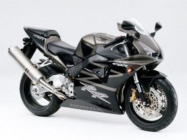 1998-1999 Honda CBR900RR 919 Motorcycle Fairings - Glossy Black White Decals Canada
