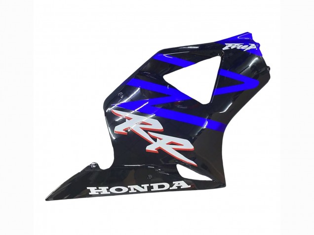 2002-2003 Honda CBR900RR 954 Motorcycle Fairing Kits - Blue Glossy Black Canada
